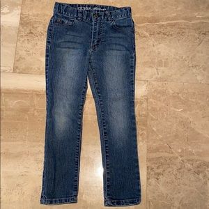 Girls Guess skinny blue jeans